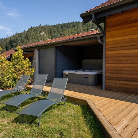 Chalet Nemesia Avec Spa A Gérardmer Екстериор снимка