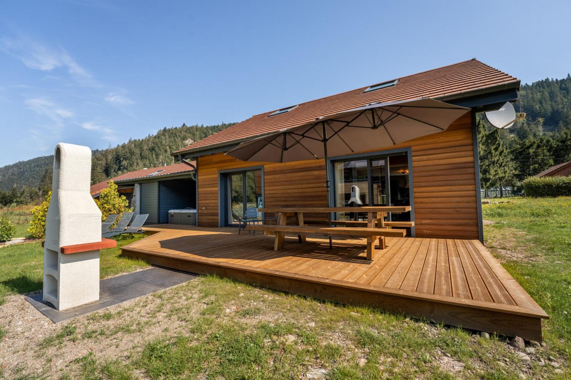 Chalet Nemesia Avec Spa A Gérardmer Екстериор снимка